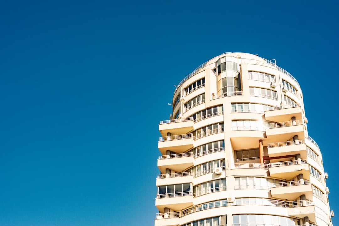 HUD support animal guidance — a tall white building with balconies and balconies